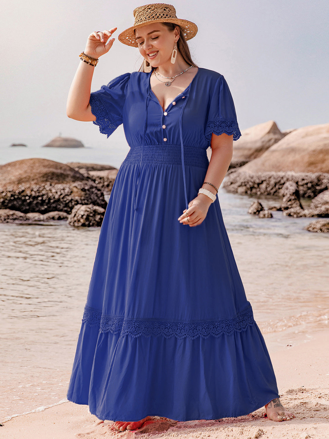 Shauna Plus Size Maxi Dress